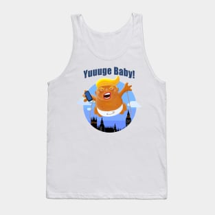 Trump Inflatable Huge Baby Blimp England Scotland Tour Tank Top